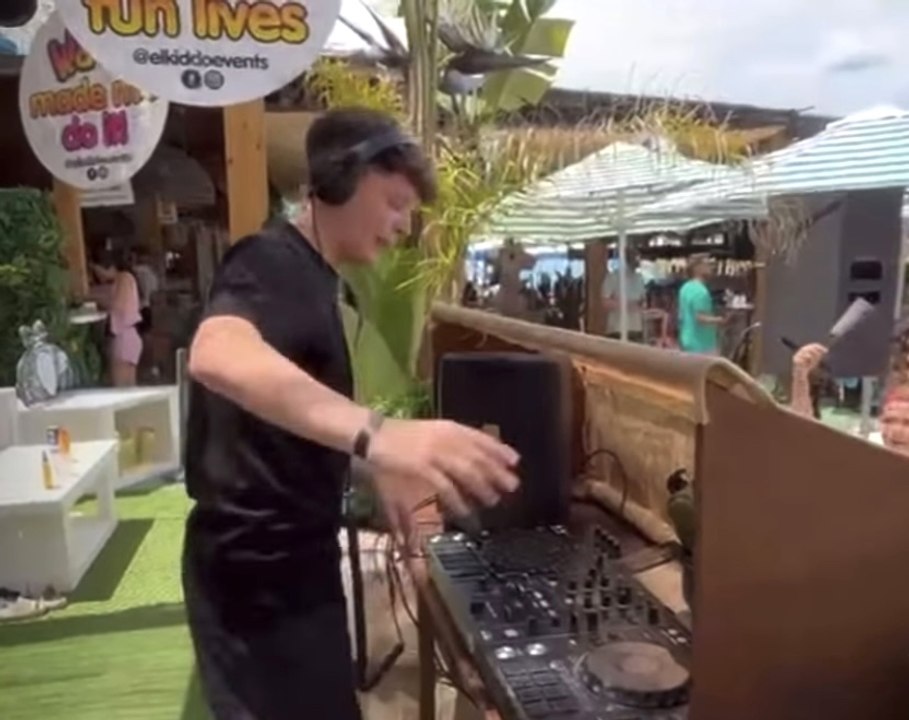 WATCH: Tenby teen DJ Dainton on the decks in Ib...