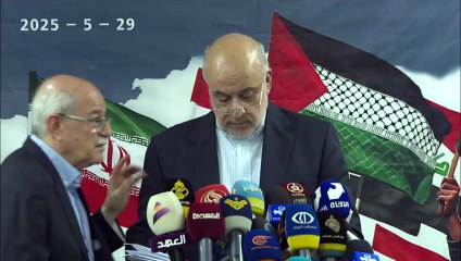 سفير الجمهورية الاسلامية الايرانية في لبنان مجتبى اماني، التجمع العالمي لدعم خيار المقاومة