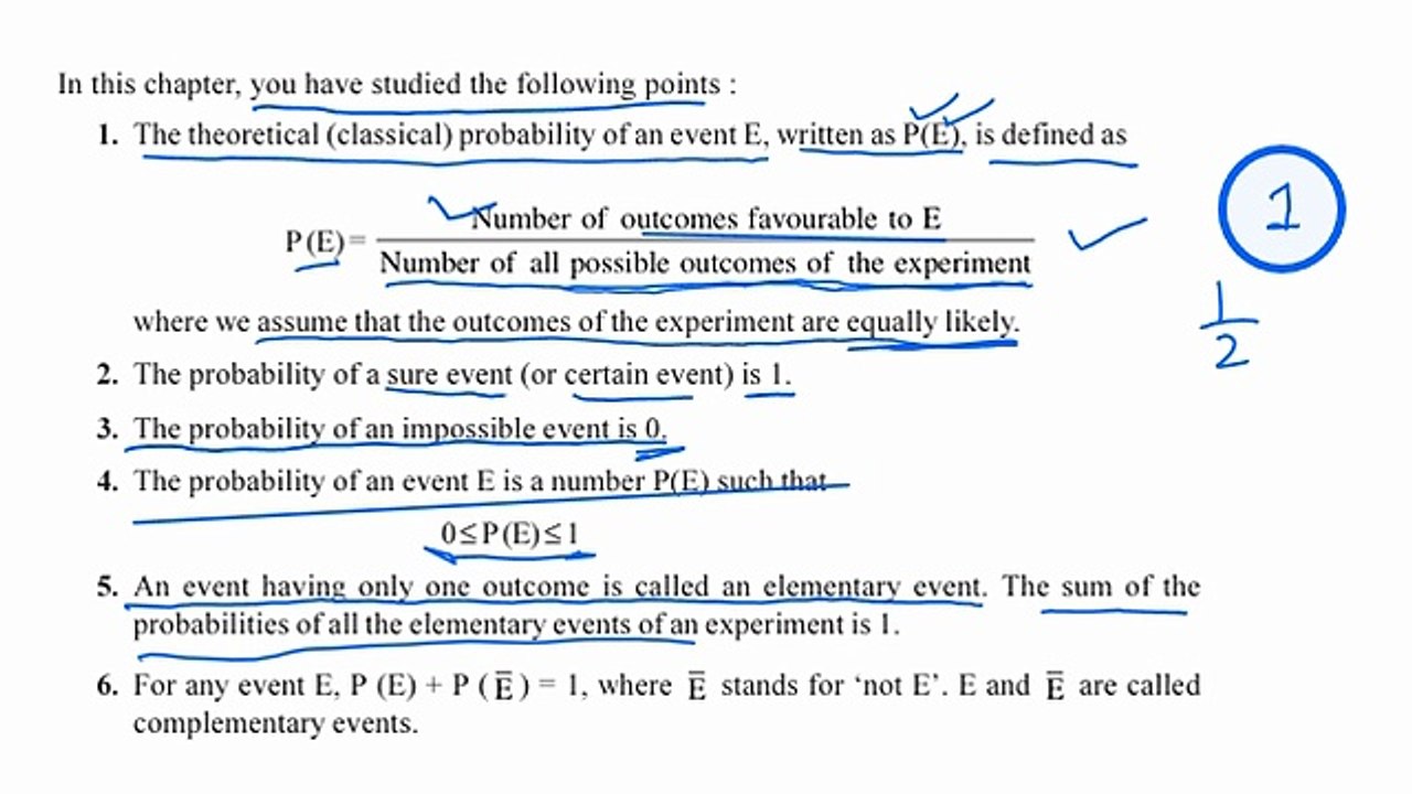 Class 10 Maths  Probability Example 1 and introduction