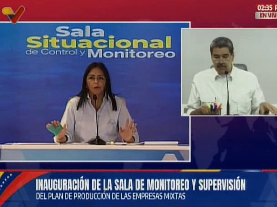 Vpdta. Delcy Rodríguez: El Plan Productivo de Petróleos de Venezuela sigue su curso sin alteración