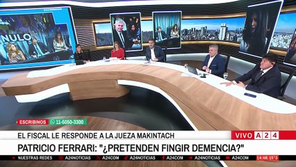 📢 EL FISCAL LE RESPONDE A LA JUEZA MAKINTACH: "¿PRETENDE FINGIR DEMENCIA?"