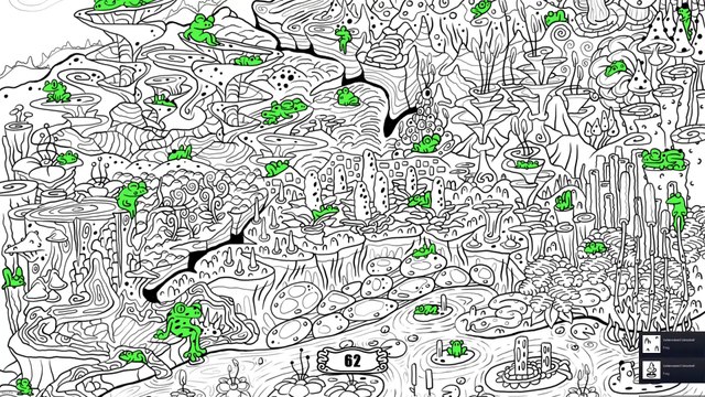 100 hidden frogs | Steam Achievements (100), 100%