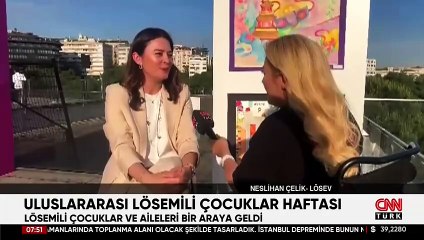 Lösemili çocuklar ve aileleri, etkinlikte bir araya geldi