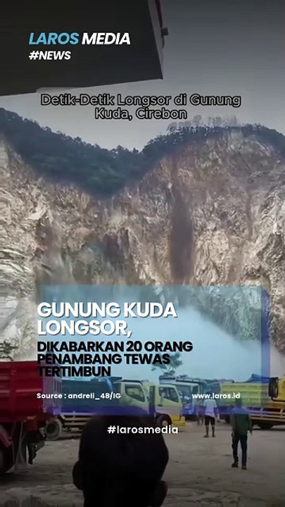 Longsor di Galian Gunung Kuda Cirebon, Lebih dari 20 Penambang Jadi Korban