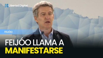 Feijóo convoca concentración en Madrid el 8 de junio: "Con la camiseta de la honestidad y de España"