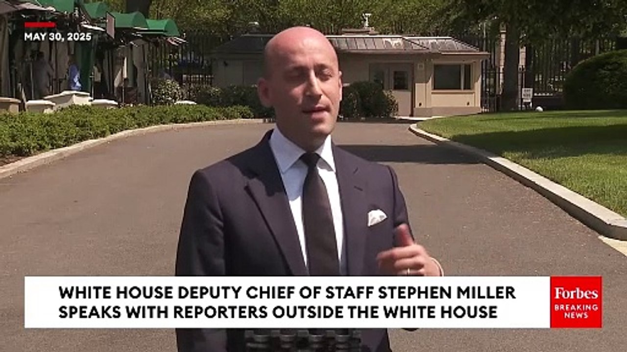 Stephen Miller Discusses Tariff Pause Deal Talks With China: 'China Has Abrogated The Agreement'