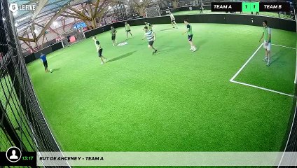 But de Ahcene Y - Team A