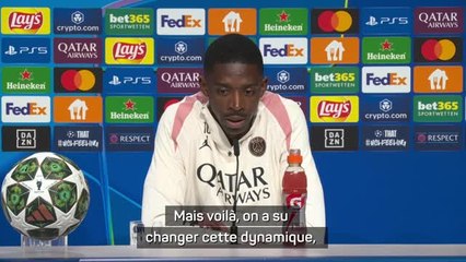 PSG - Dembélé : "Contrôler ses émotions"