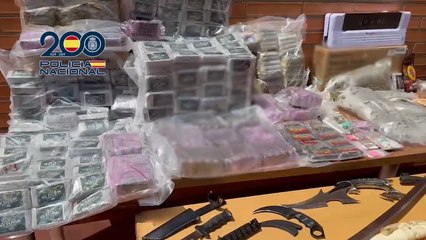 Policía Nacional desmantela una organización dedicada al tráfico de sustancias estupefacientes