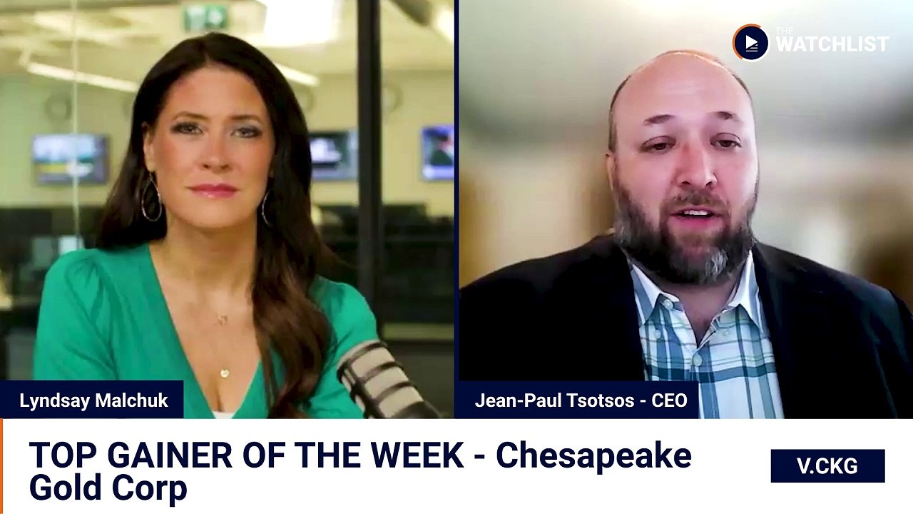 Chesapeake Gold CEO, Jean-Paul Tsotsos