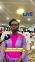 cérémonie commémorative du cinquantenaire de la présence du CICR au Togo.