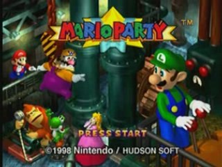 ingame Mario Party