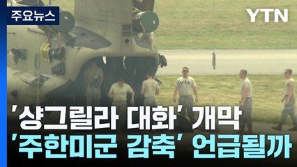 '샹그릴라 대화' 개막...'주한미군 감축' 언급 나올까 / YTN