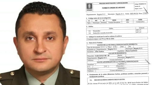 Las razones de la Fiscalía para archivar la investigación por la muerte del coronel Óscar Dávila