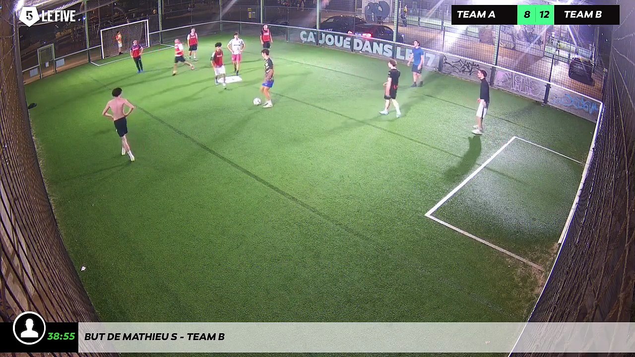 But de Mathieu S - Team B