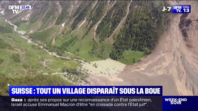 Éboulement en Suisse: après l'incident, l'eau du glacier menace encore le reste de la vallée