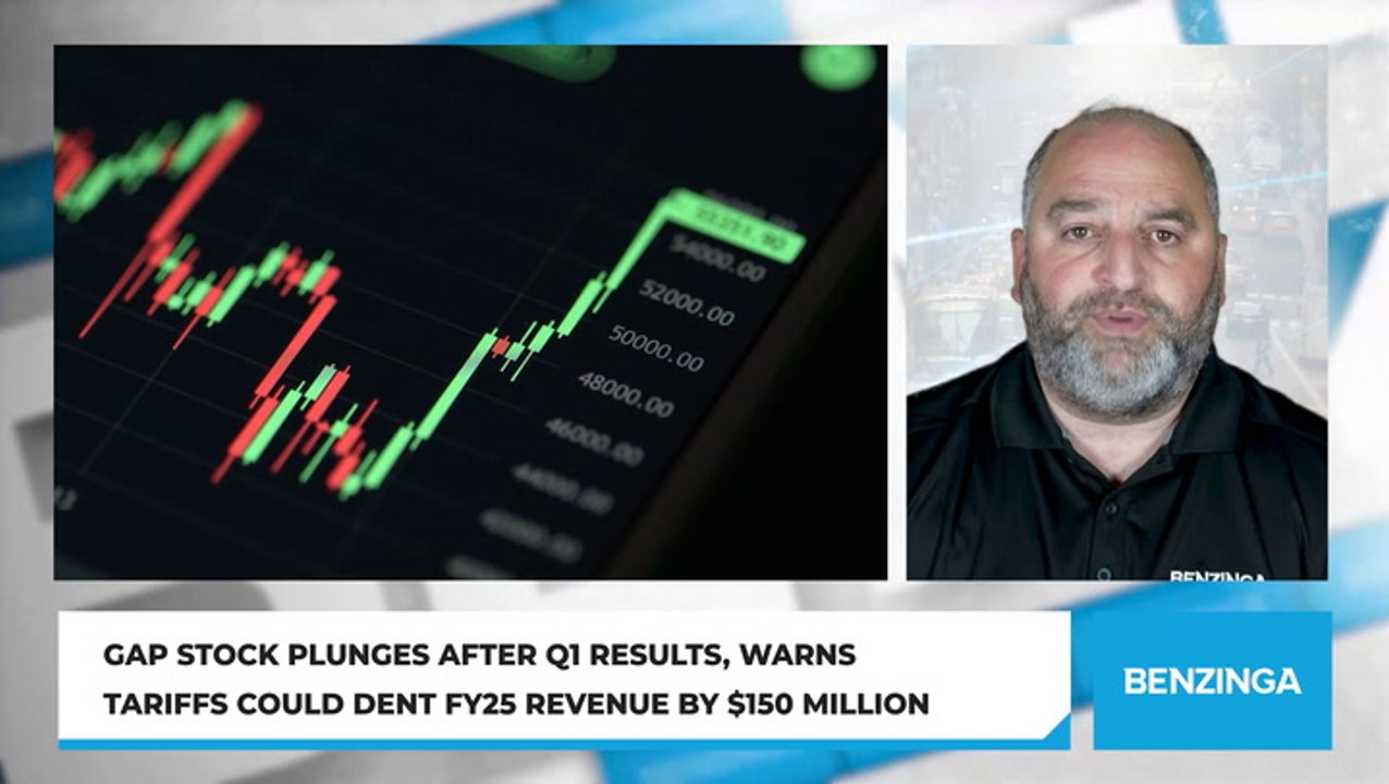 Gap Stock Plunges After Q1 Results, Warns Tariffs Could Dent FY25 Revenue By $150 Million