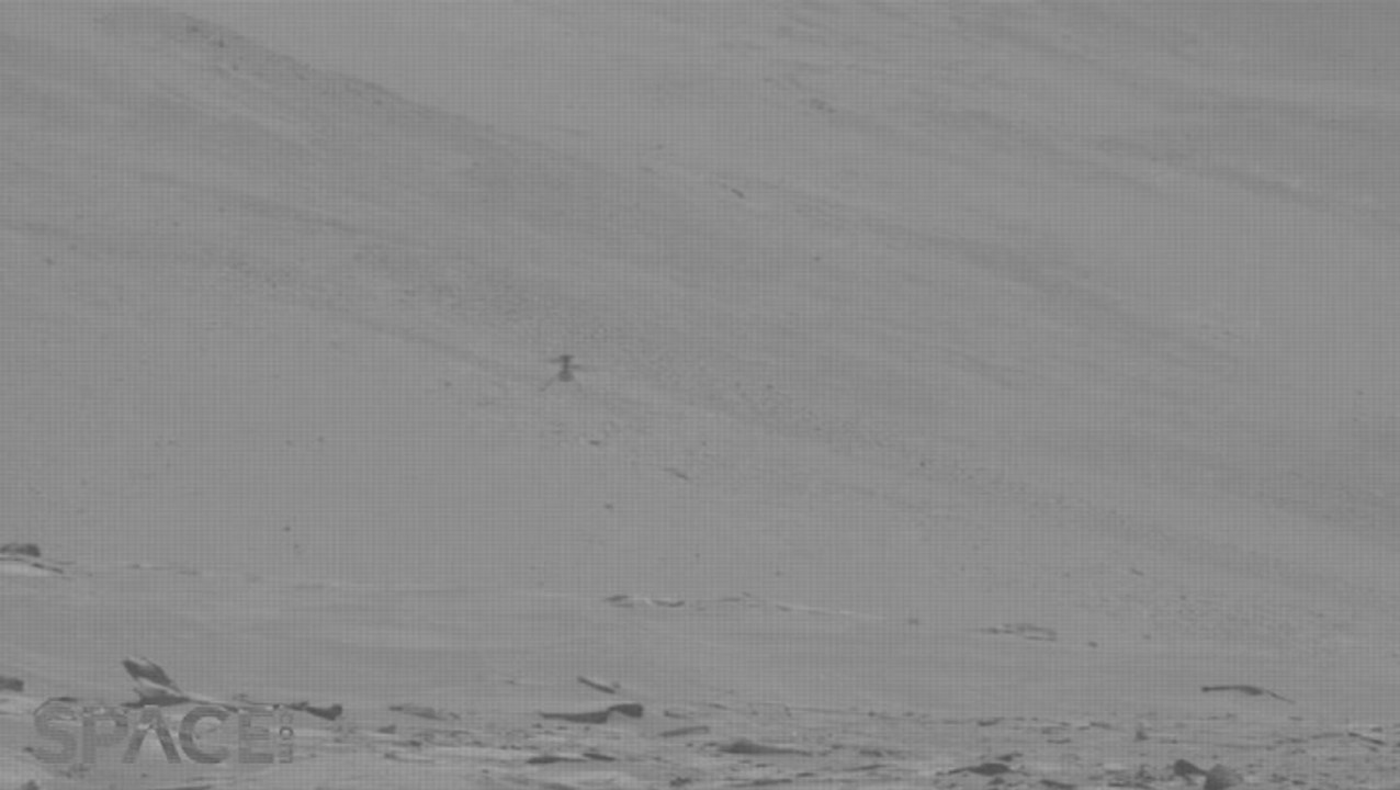 Mars Perseverance Rover Watches Ingenuity Helicopter Zoom Above Red Planet In Real Time