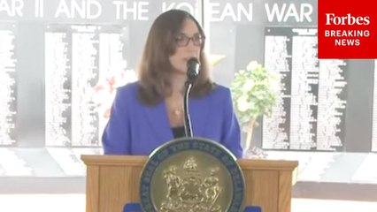 'Our Freedom Is Not Free': Sarah McBride Praises Military At Memorial Day Event In New Castle, DE