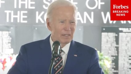 Former President Biden Remembers Late Son Beau At Memorial Day Event In New Castle, Delaware