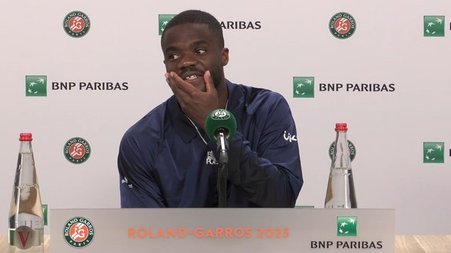 Roland-Garros 2025 - Frances Tiafoe : J'ai pété les plombs à l'entraînement, j'ai cassé ma raquette...