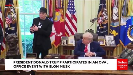 Elon Musk Reveals The 'Fundamental Moral Flaw Of The Left' During Oval Office Event With Trump