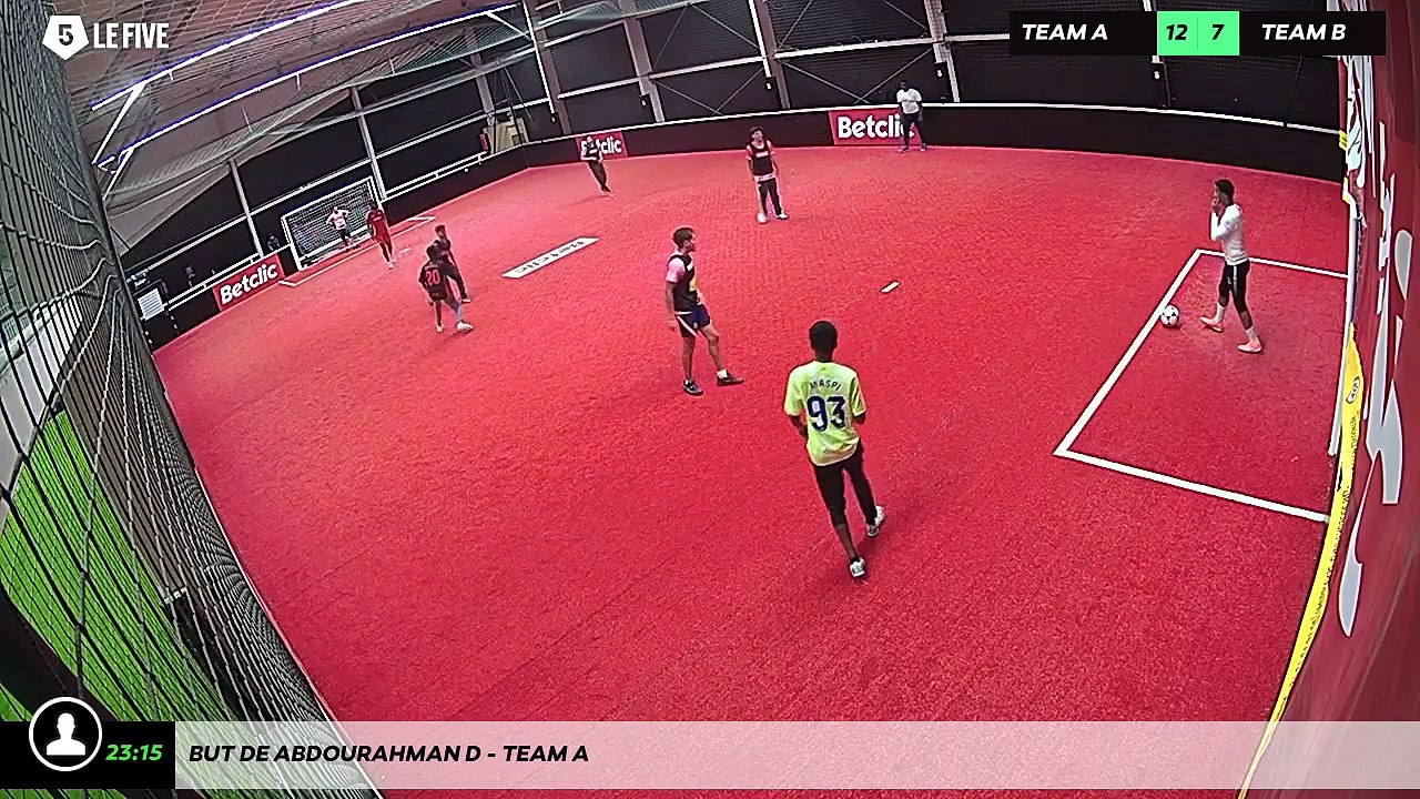 But de Abdourahman D - Team A