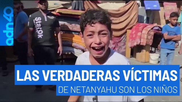 Los niños son las verdaderas víctimas de Netanyahu