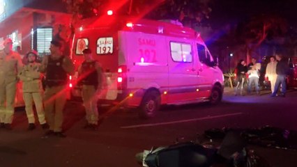 Pai de vítima falta passa mal ao chegar em local de acidente em Cascavel