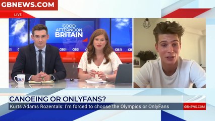 WATCH: Team GB star forced to choose between OnlyFans and Olympics after 'brutal' suspension