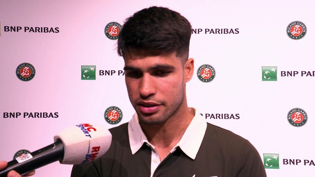 Roland-Garros 2025 - Carlos Alcaraz : J'étais en contrôle et puis, je ne sais pas ce qu'il s'est passé...