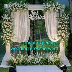 most expensive wedding dress