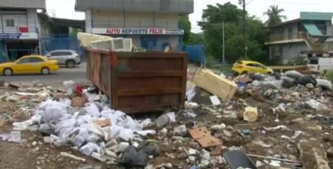 Basurero es usado como vertedero en Samaria