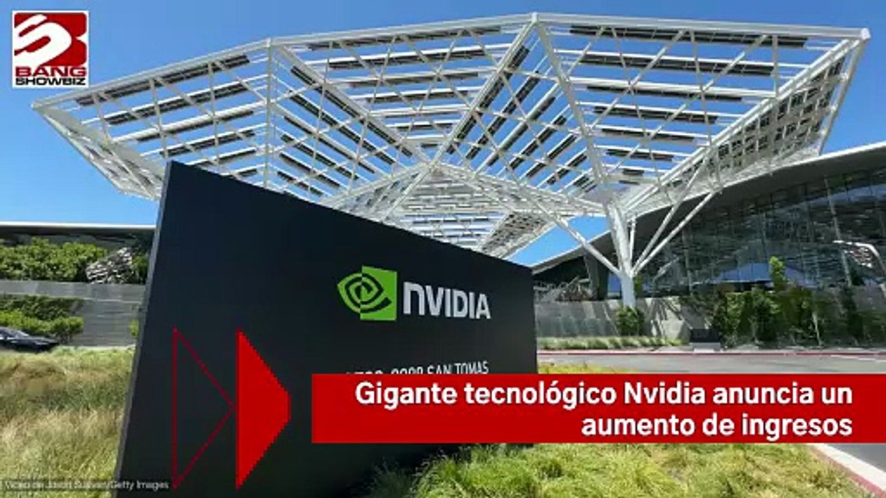 Gigante tecnológico Nvidia anuncia un aumento de ingresos