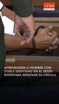 Aprehenden a hombre con doble identidad en el segip; intentaba renovar su cédula