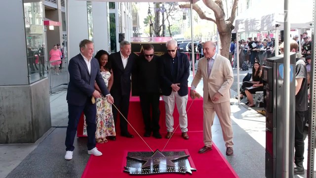 Star reveal for Ricky Gervais on the Hollywood Walk of Fame
