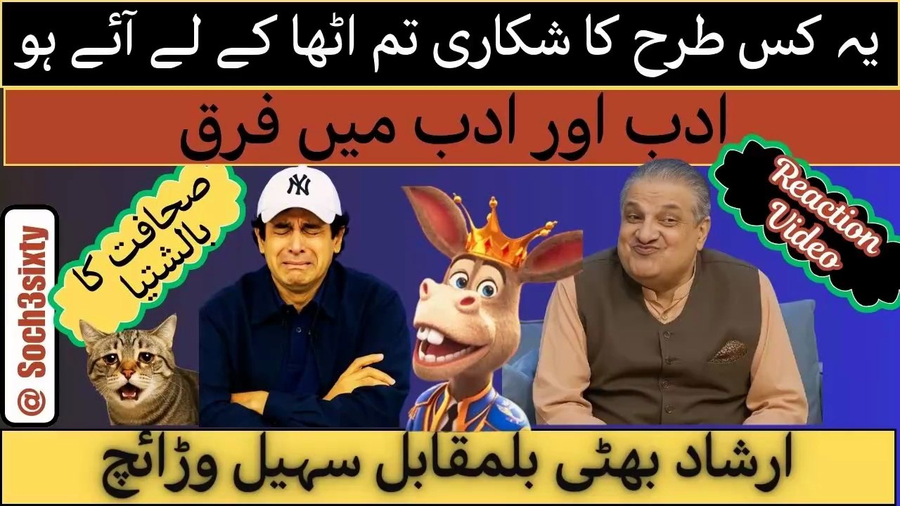 Reaction on Interview By Irshad Bhatti From Journalist Sohail Warraich | Another Comedy Number
