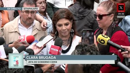 Clara Brugada emite su voto en las elecciones judiciales 2025