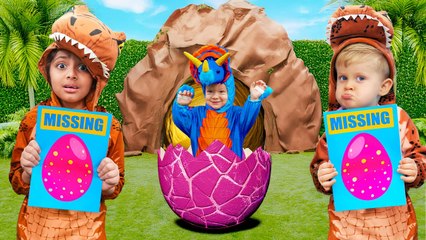 Oliver y Los niños juega con Globos