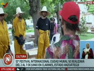 Anzoátegui será sede del 12.º Festival Internacional de Muralismo “Ciudad Mural”