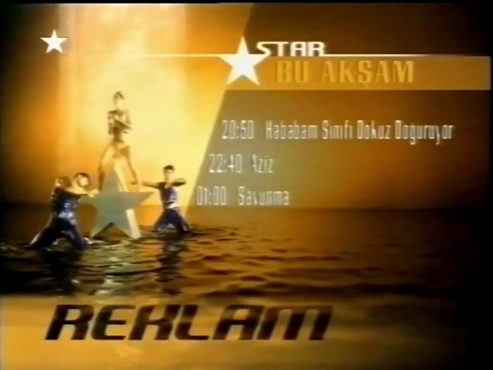 STAR TV Reklam Kuşağı - 27 Kasım 2001