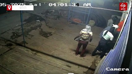 बिना किसी औजार चोरों ने हाथों से तोड़ दिया दुकान का शटर, नकदी और माल चुराकर हुए फरार