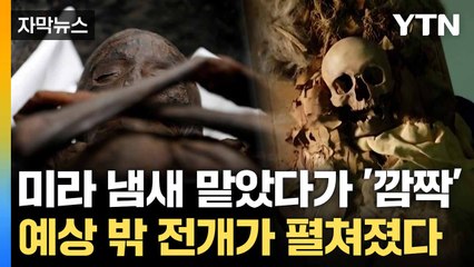 [자막뉴스] 고대 이집트 미라 '킁킁'... 연구진의 놀라운 아이디어 / YTN