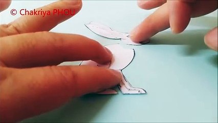 How to make stop motion of a raising head hare