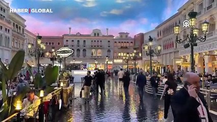 Turistler Venetian Resort’ta Venedik keyfi yaşıyor