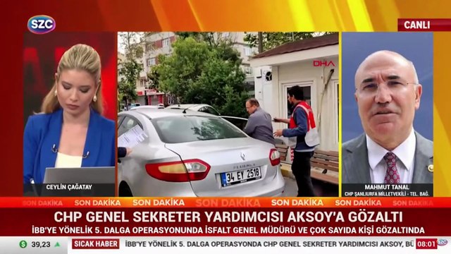 İBB'ye 5. dalga operasyonu: Mahmut Tanal SÖZCÜ TV'de