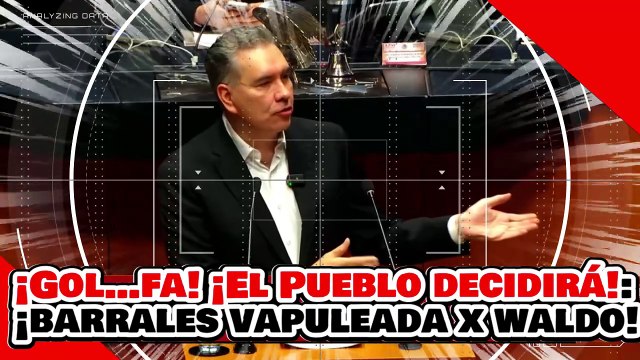 🔥🚨¡GOL…FA! ¡EL PUEBLO DECIDIRÁ! ¡La NARKO ENCUERATRIZ BARRALES es VAPULEADA x el VALIENTE WALDO!