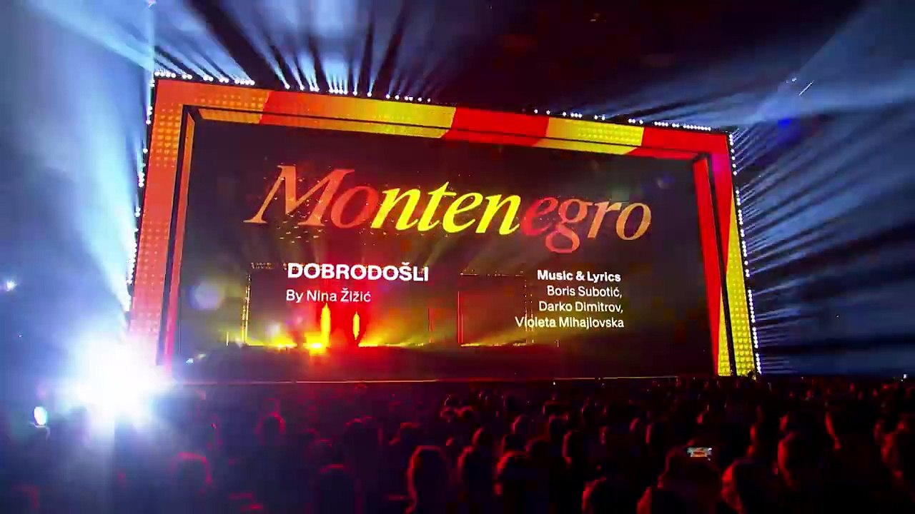 Nina Žižić – Dobrodošli (LIVE) | Montenegro 🇲🇪 | Second Semi-Final | Eurovision 2025