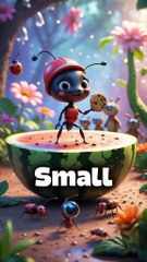 Big Small Short Tall | kids Song | poems