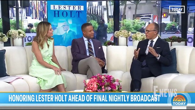 Lester Holt Details Departure From Nightly News Ahead of Final Broadcast _ E! Ne